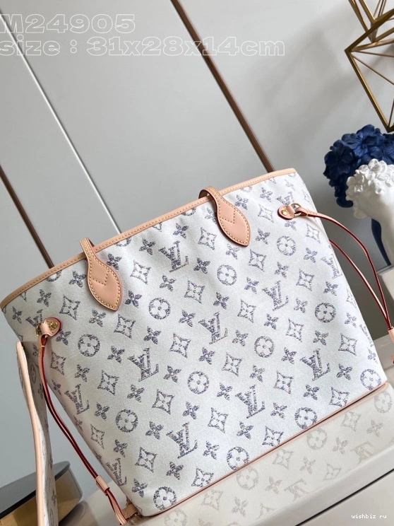 WIS VUITTON LOUIS NEVERFULL MM-31*28*14cm 1007